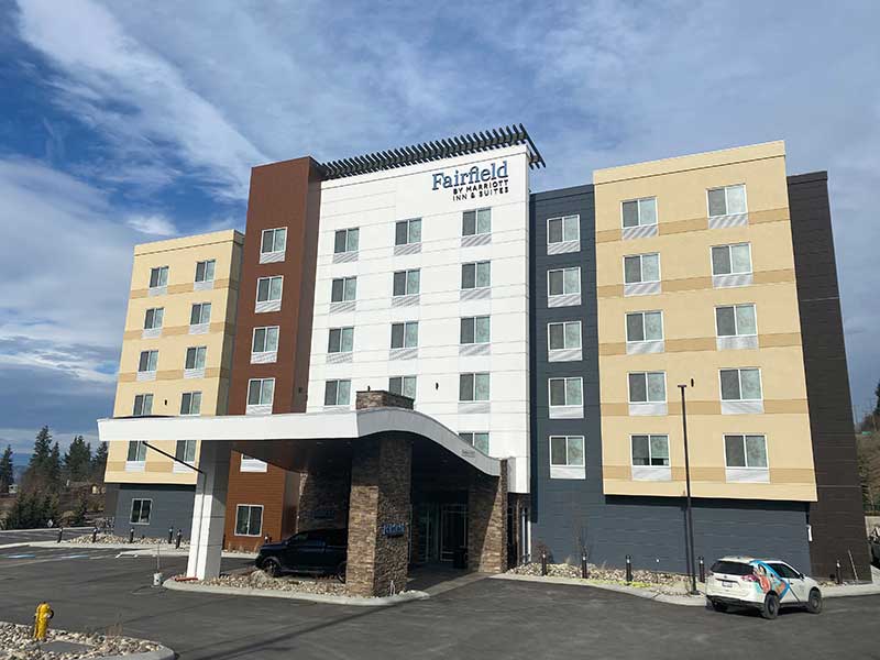Streamline Exteriors Fairfield Hotel Exterior Finished